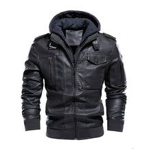 Premium Men's Washed Leather Jacket