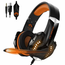 Multicolor Wired Gaming Headphones with Microphone