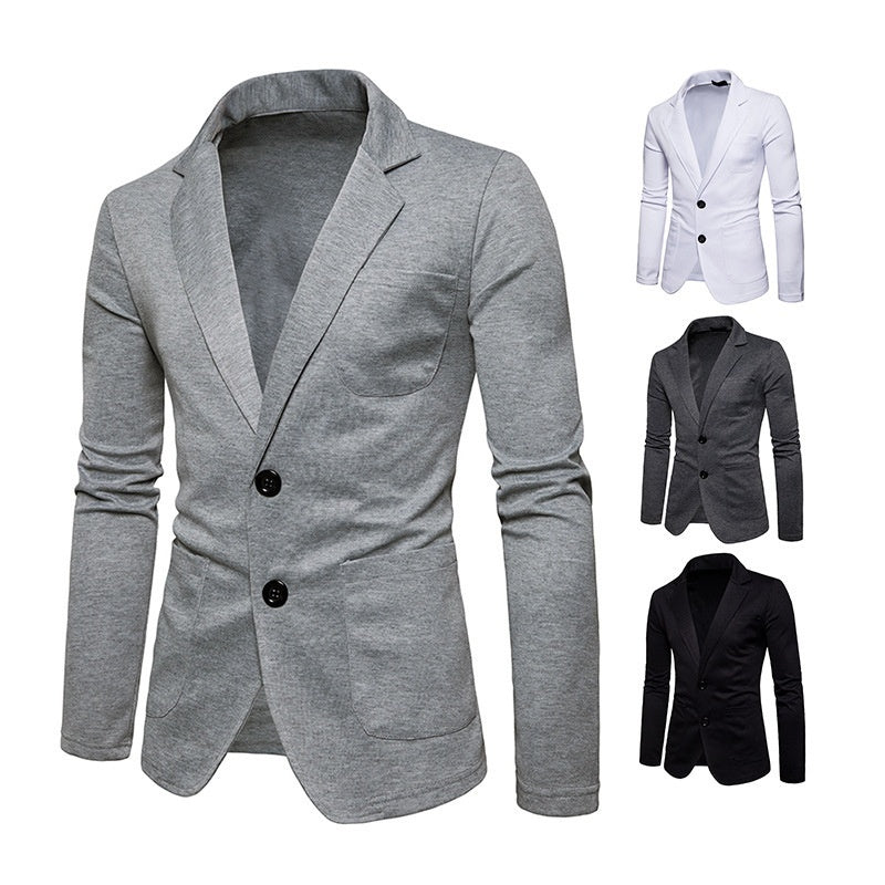 Men’s Classic Two-Button Lapel Western Coat