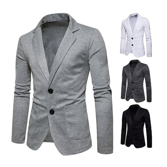 Men’s Classic Two-Button Lapel Western Coat