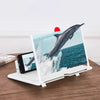 Foldable 3D Screen Magnifier for Mobile Phones