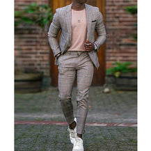 Stylish Two-Piece Digital Print Suit