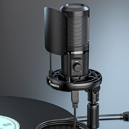 Noise Cancelling Desktop Microphone for Dubbing