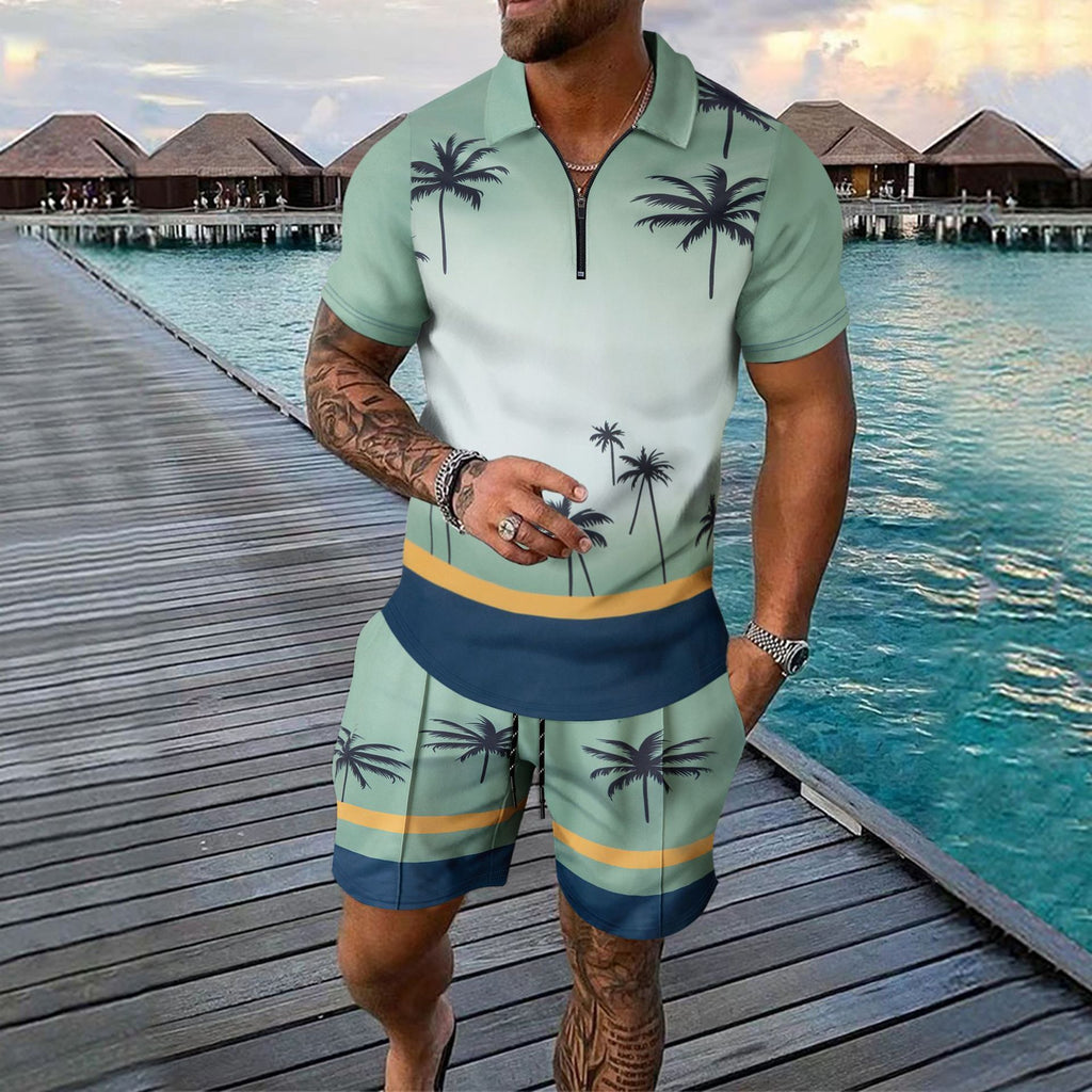 Men’s Summer Athletic Two-Piece Outfit