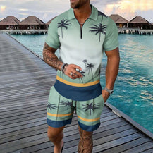 Men’s Summer Athletic Two-Piece Outfit