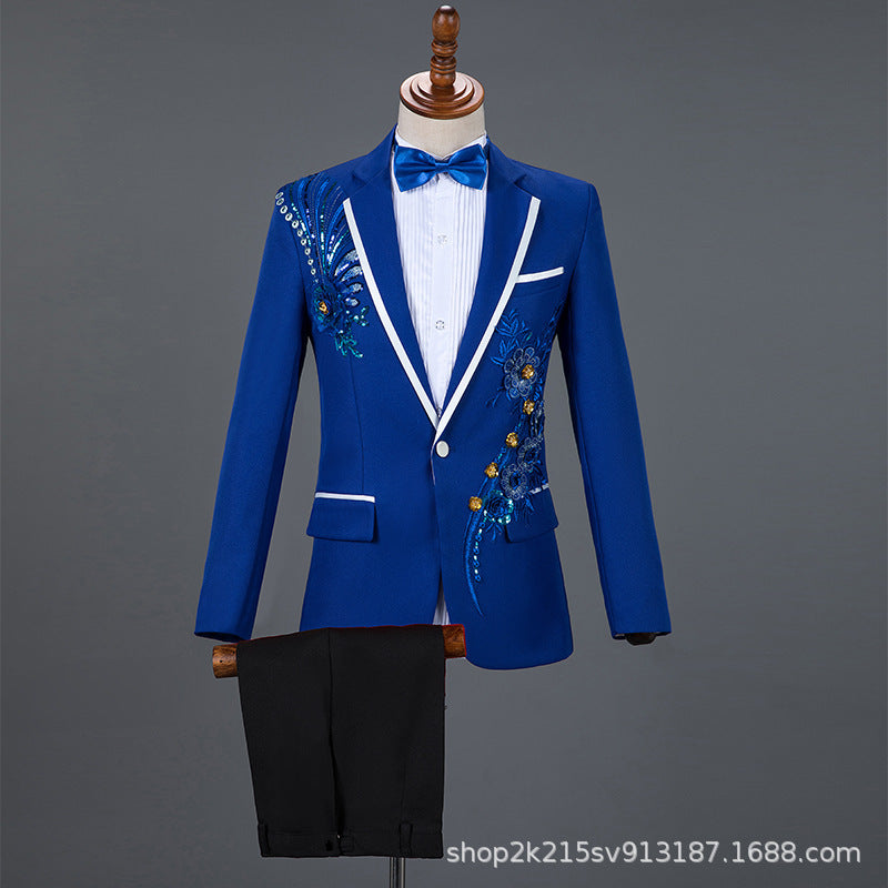 Men’s Performance Sequined Suit
