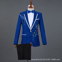 Men’s Performance Sequined Suit