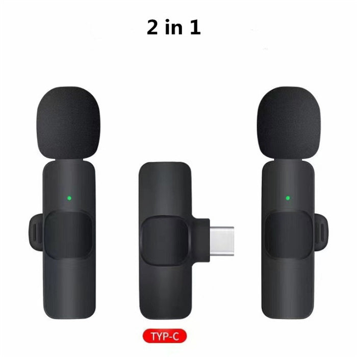Wireless Lavalier Microphone for Clear Recording