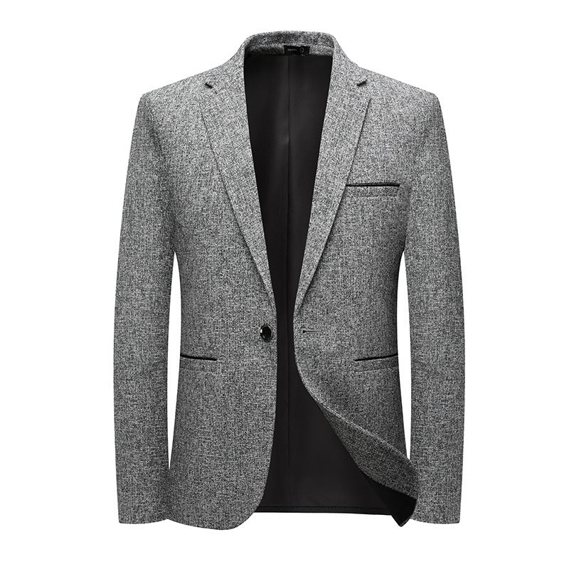 Korean Style One Button Business Suit