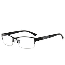 Myopia glasses man