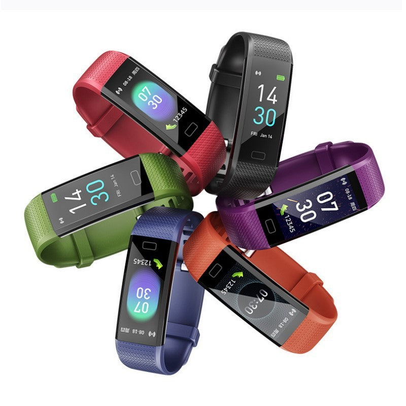 Heart Rate and Step Tracking Smart Bracelet Watch