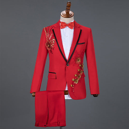 Men’s Performance Sequined Suit