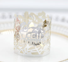Ramadan Electronic Laser Cutout Candle Shades