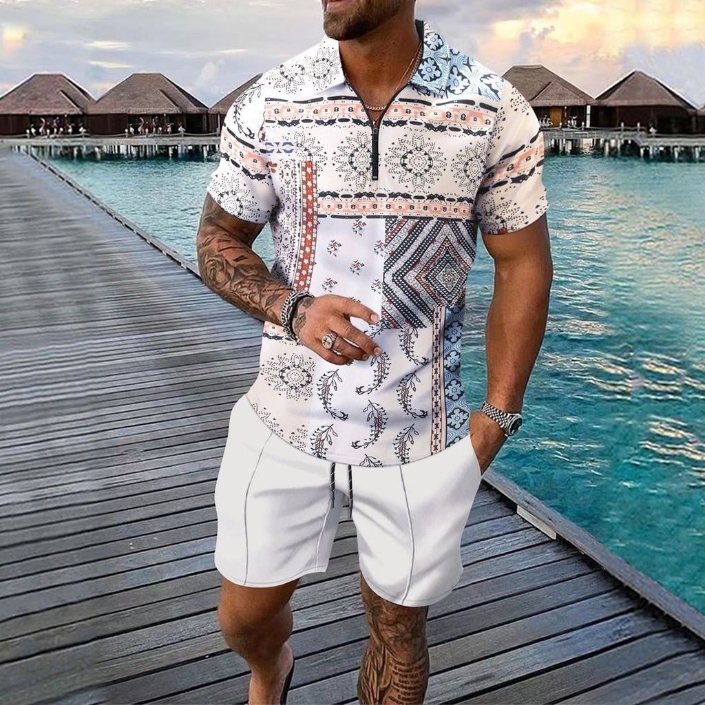 Men’s Summer Athletic Two-Piece Outfit