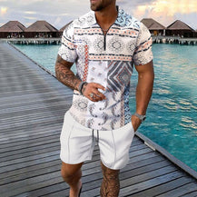 Men’s Summer Athletic Two-Piece Outfit