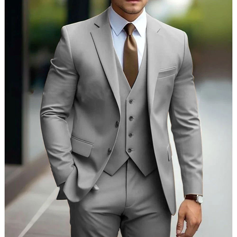 Men’s Slim Fit Suit for Wedding & Business
