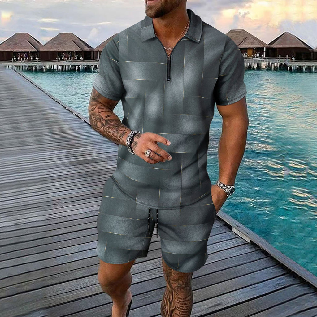 Men’s Summer Athletic Two-Piece Outfit