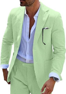 Seersucker Summer Suit for Men