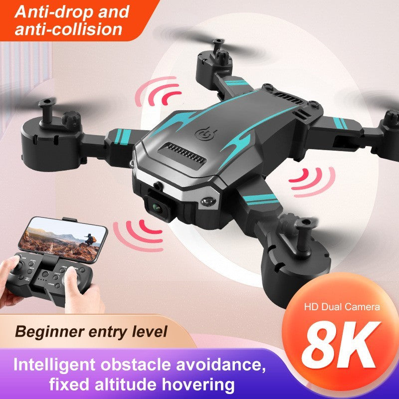 8K Folding Drone with Smart Obstacle Avoidance