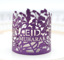Ramadan Electronic Laser Cutout Candle Shades
