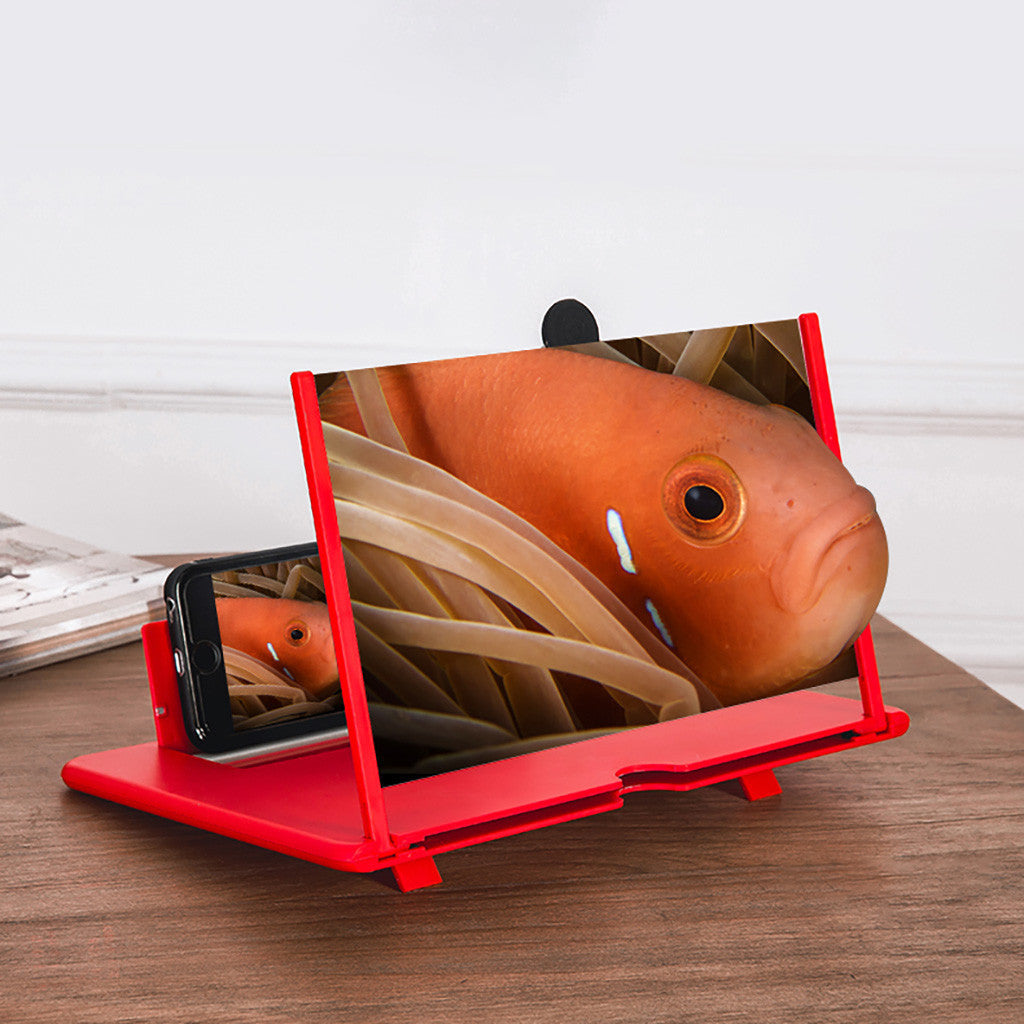 Foldable 3D Screen Magnifier for Mobile Phones