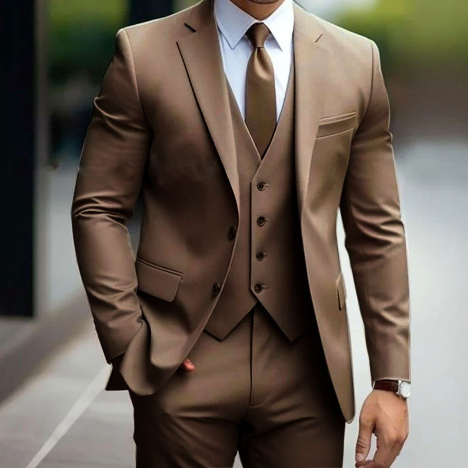 Men’s Slim Fit Suit for Wedding & Business