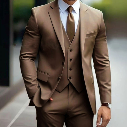 Men’s Slim Fit Suit for Wedding & Business