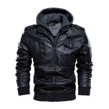 Premium Men's Washed Leather Jacket