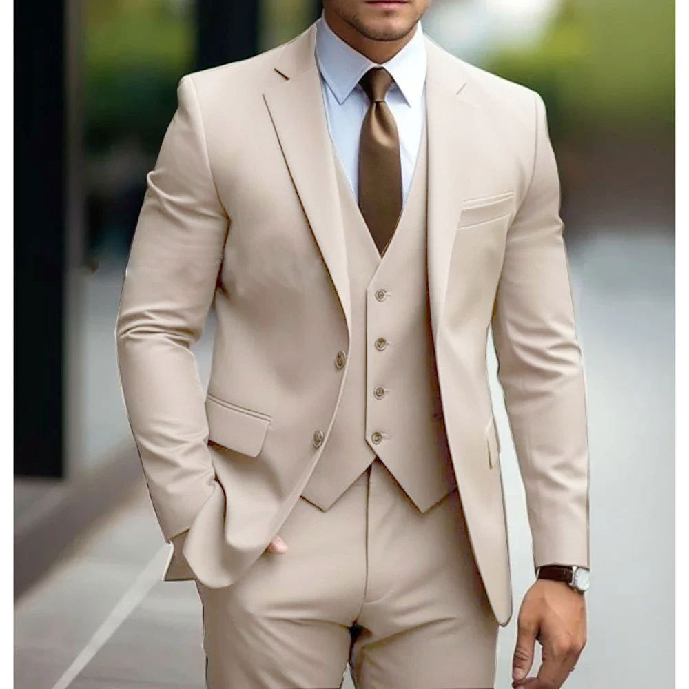 Men’s Slim Fit Suit for Wedding & Business