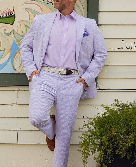 Stylish Two-Piece Digital Print Suit
