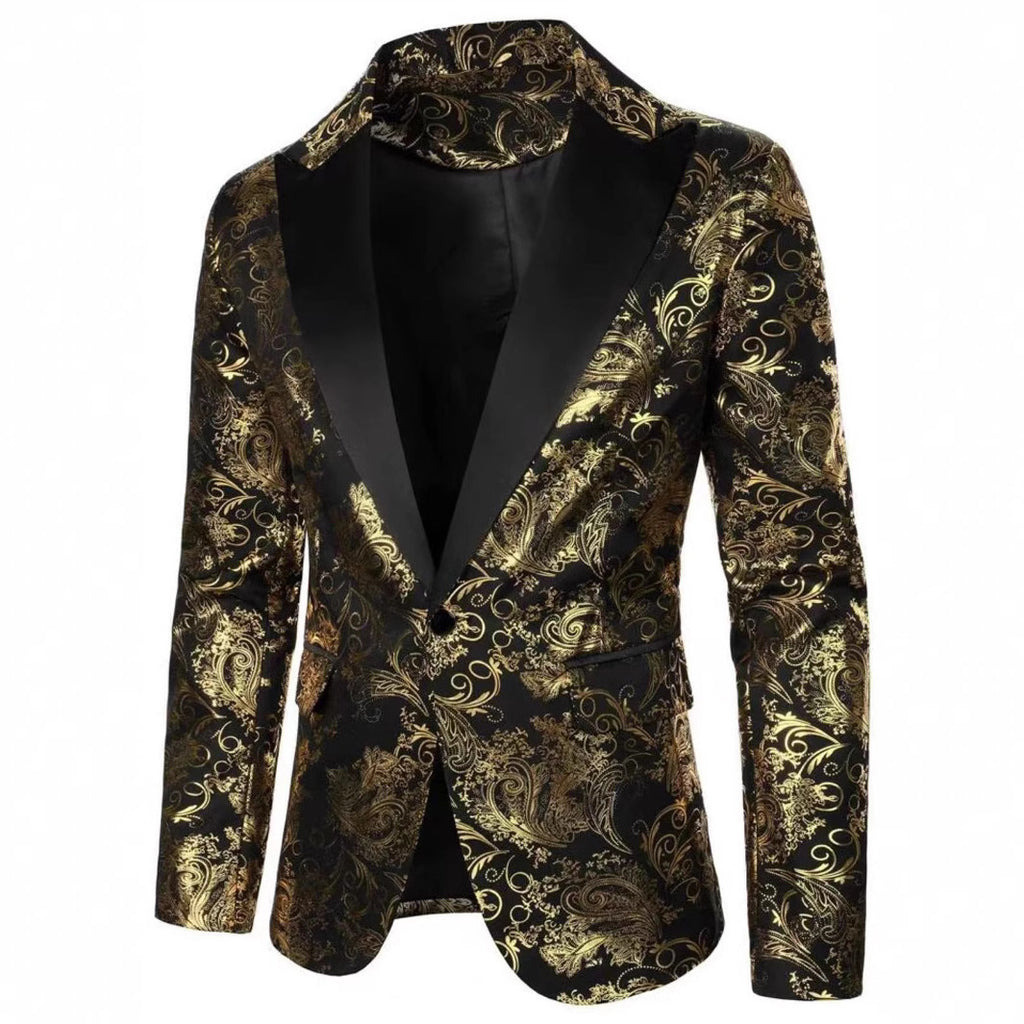 Men’s Printed Bronzing Jacket