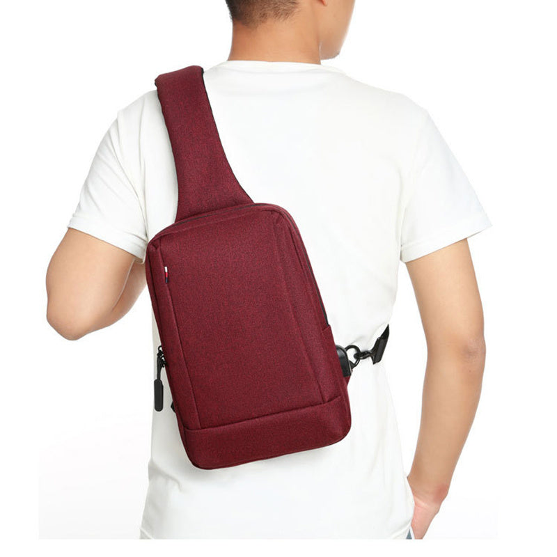 Men's Large Capacity Sling Backpack