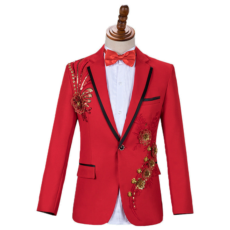 Men’s Performance Sequined Suit