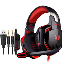 Gaming Headset with Surround Sound, Deep Bass, and Microphone