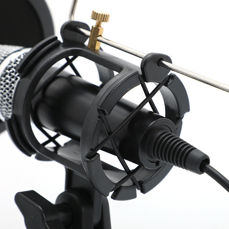 Mini Live Broadcast Microphone with Stand