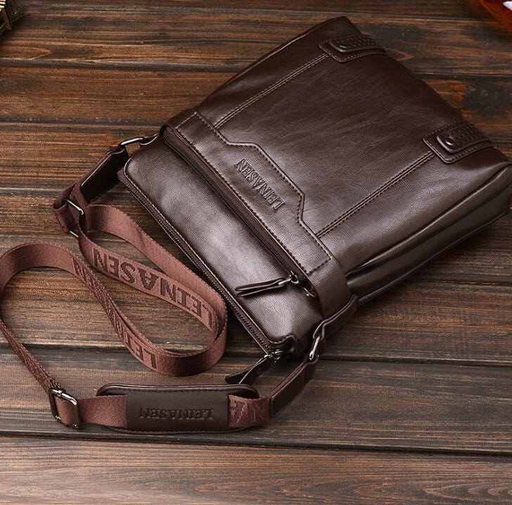 Men's Soft Messenger Bag