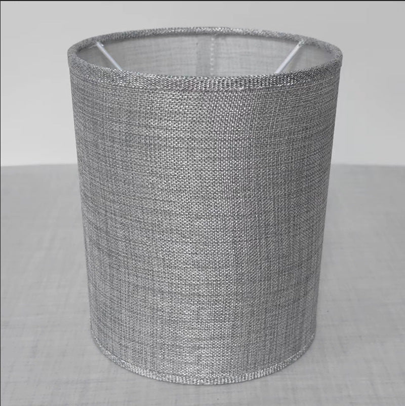 Square Linen Lampshade for Desk Lamp