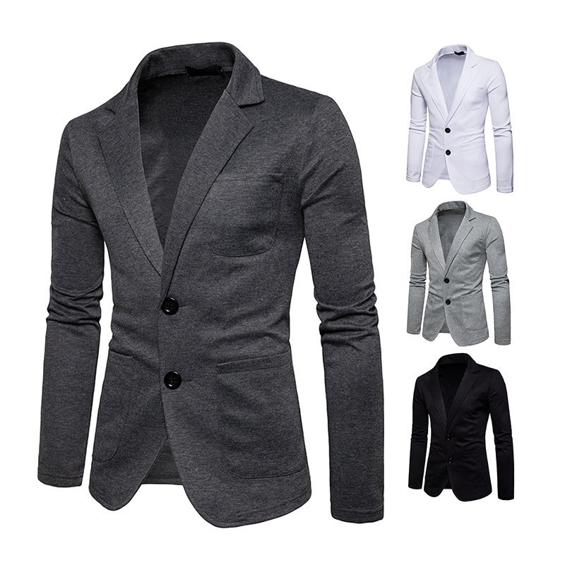 Men’s Classic Two-Button Lapel Western Coat