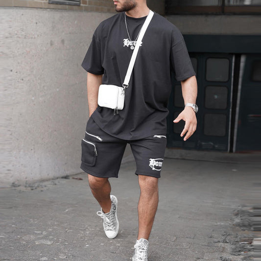 Men’s Short Sleeve T-Shirt & Shorts Set