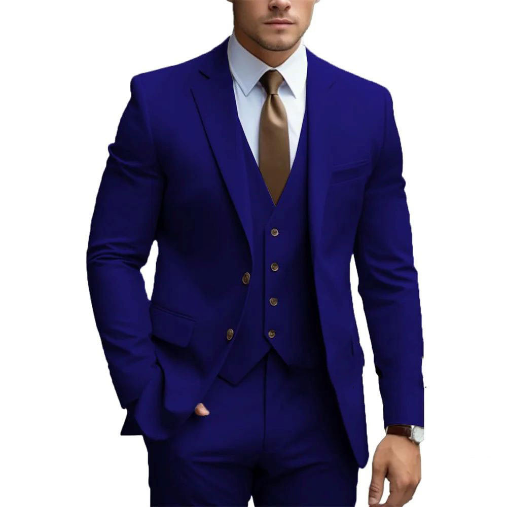 Men’s Slim Fit Suit for Wedding & Business