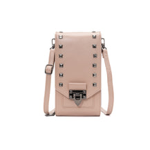 Women’s Rivet Design Mobile Phone Shoulder Bag