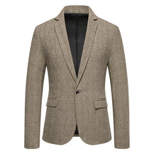 Men’s European Size Woolen Small Coat