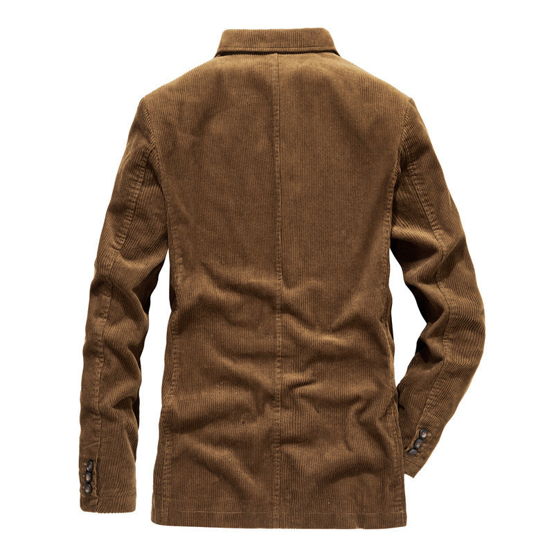 Men’s Trendy Retro Flat Coat