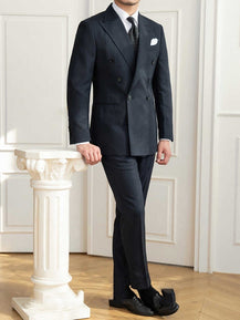 Men’s Stylish Handmade Six-Button Suit