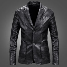 Men’s Spring Wear Leather Jacket