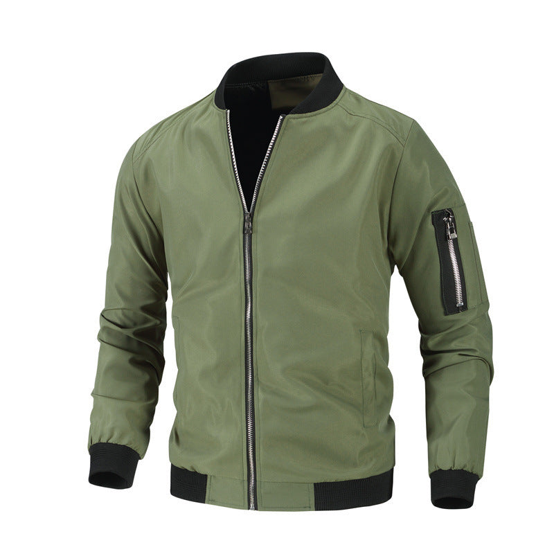 Men’s Stylish Casual Baseball Jacket