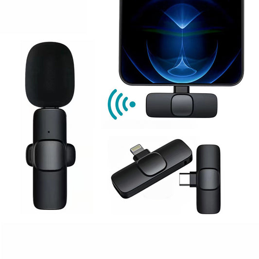 Wireless Lavalier Microphone for Clear Recording