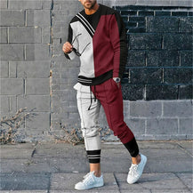 Men’s Trendy 3D Digital Print Casual Set