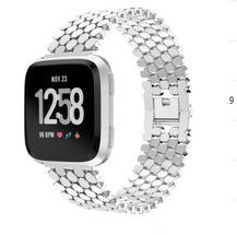 Smart Watch Fish Scale Stainless Steel Strap