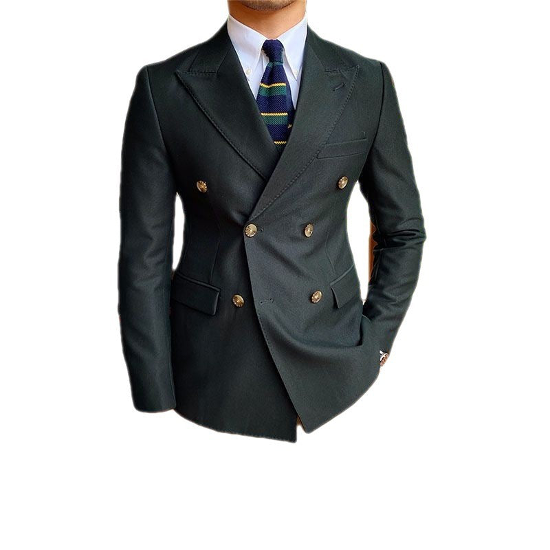 Men’s Fashionable Double-Breasted Suit